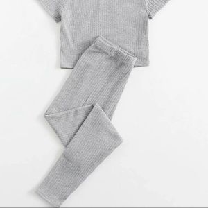 Crop top and pants Set